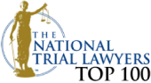 The National Trial Lawyers Top100 badge