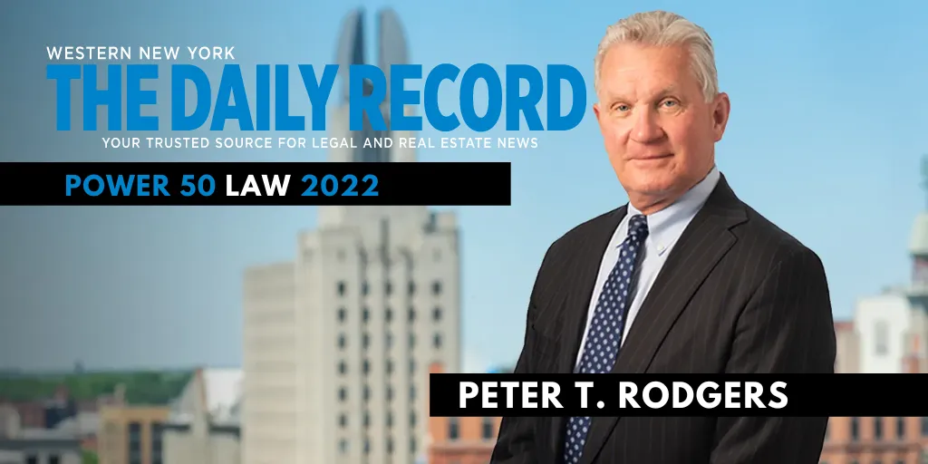 the daily record banner Peter T. Rodgers 