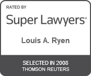 Louis A. Ryen super lawyers badge