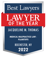 Jacqueline M. Thomas best lawyer of the year badge
