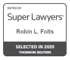 Robin L. Folts super lawyers badge