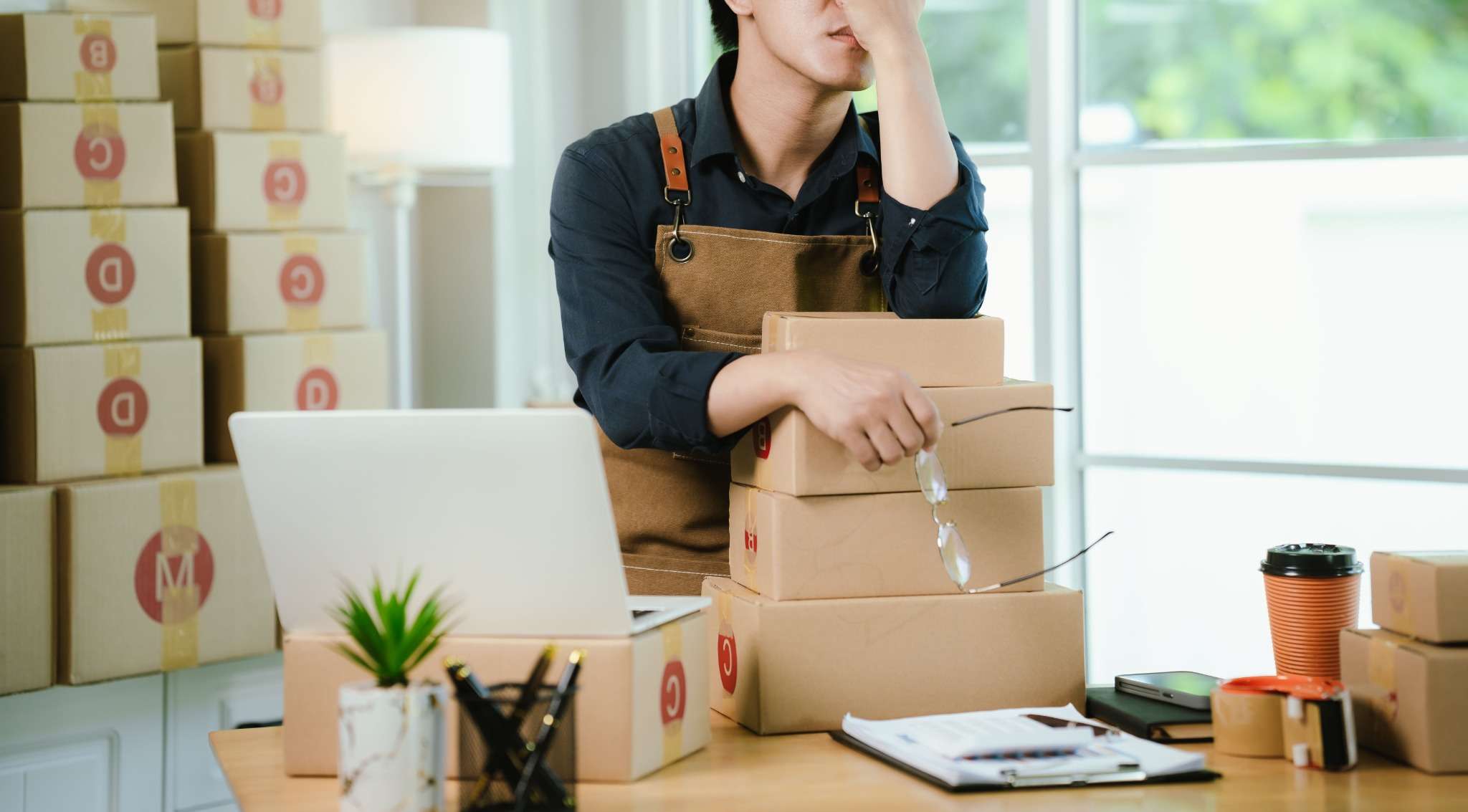 frustrated business owner