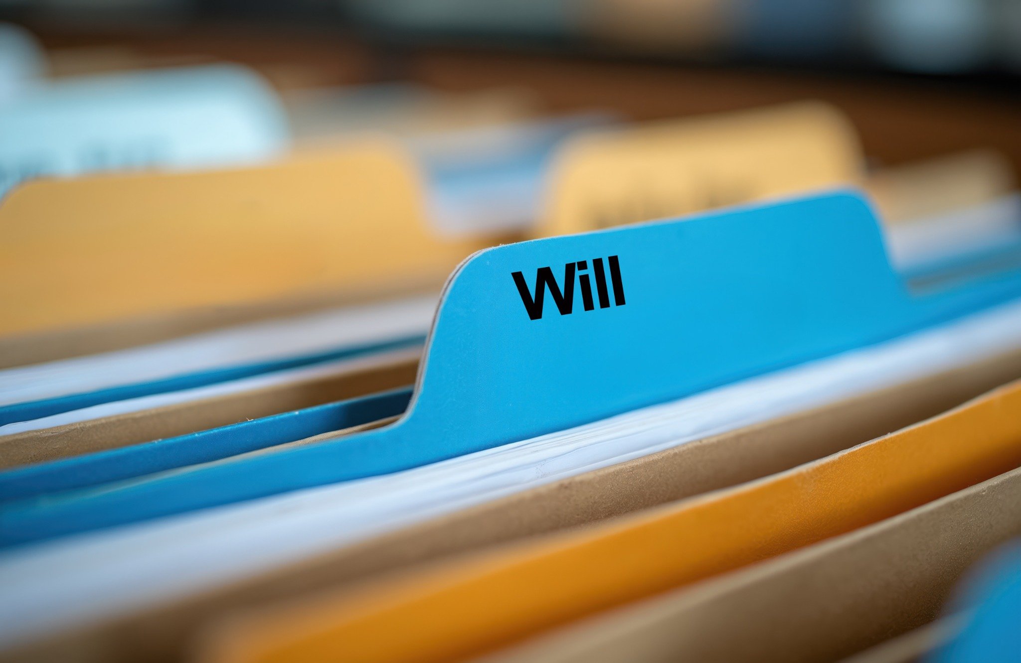 will in filing cabinet